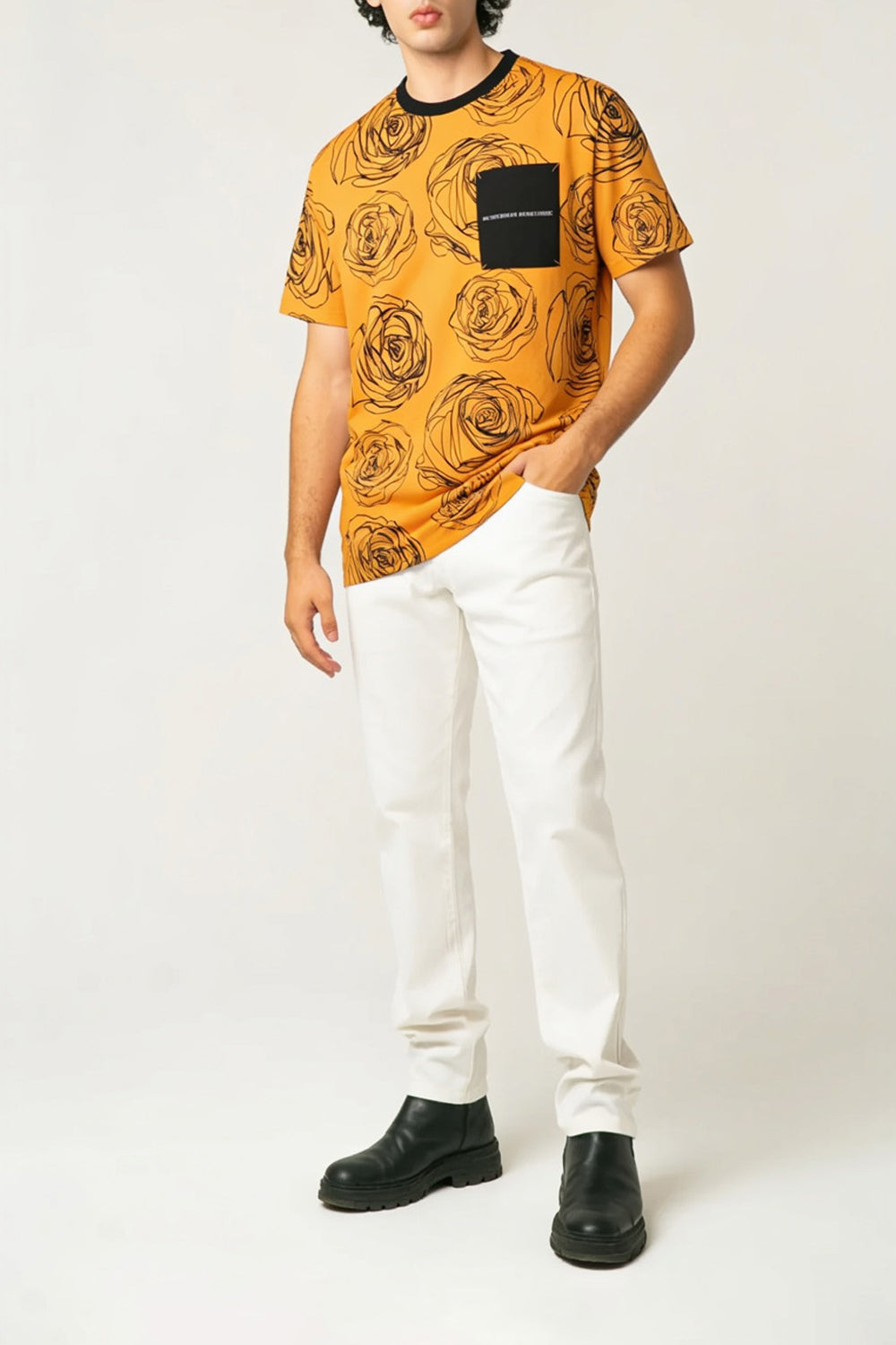 Men’s Golden Rose Pocket Tee
