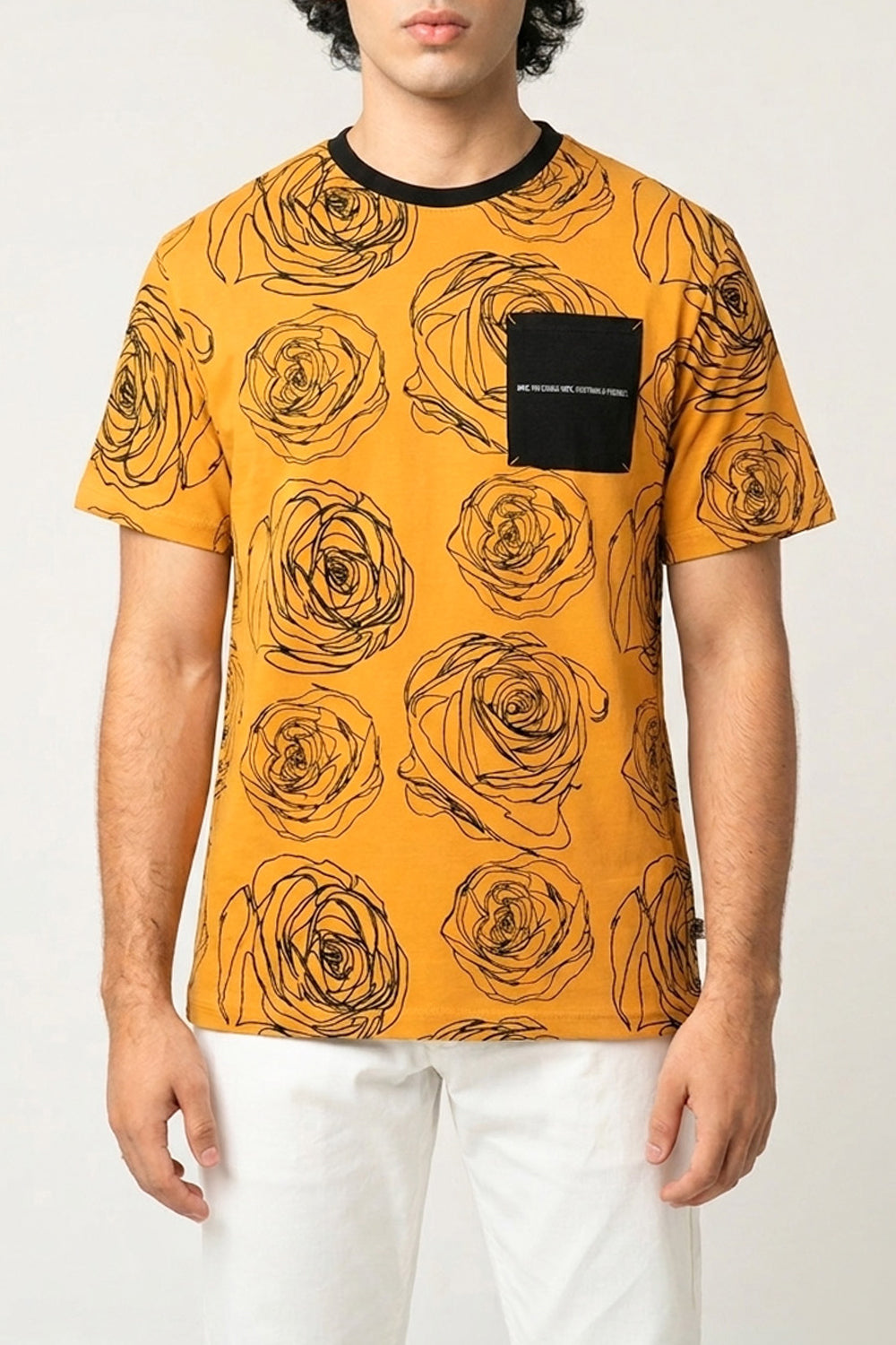 Men’s Golden Rose Pocket Tee