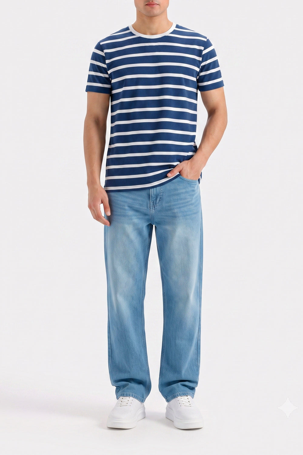 Men's Cobalt Horizon Y/D Tee