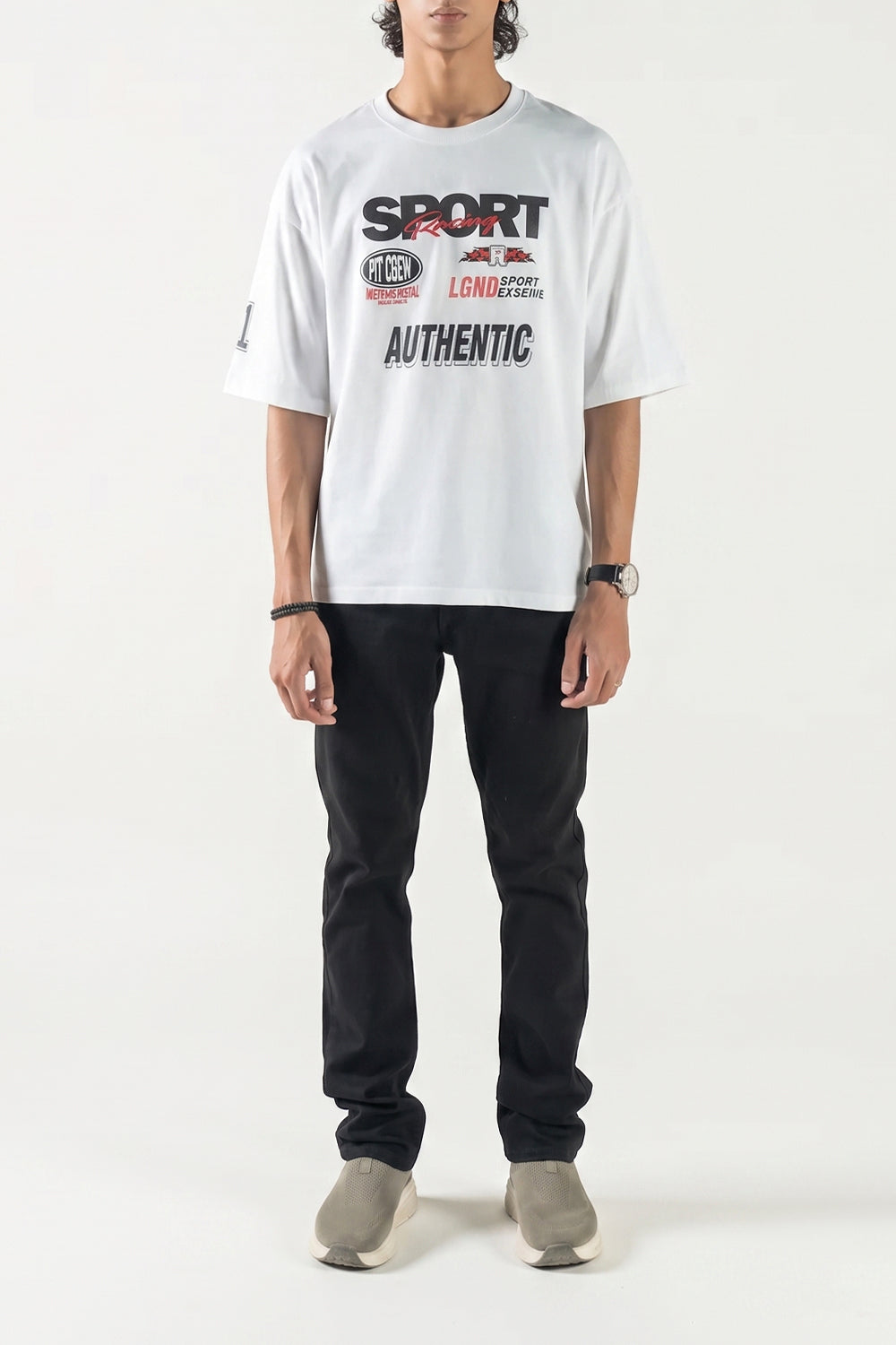 Men's Racing Oversized Tee