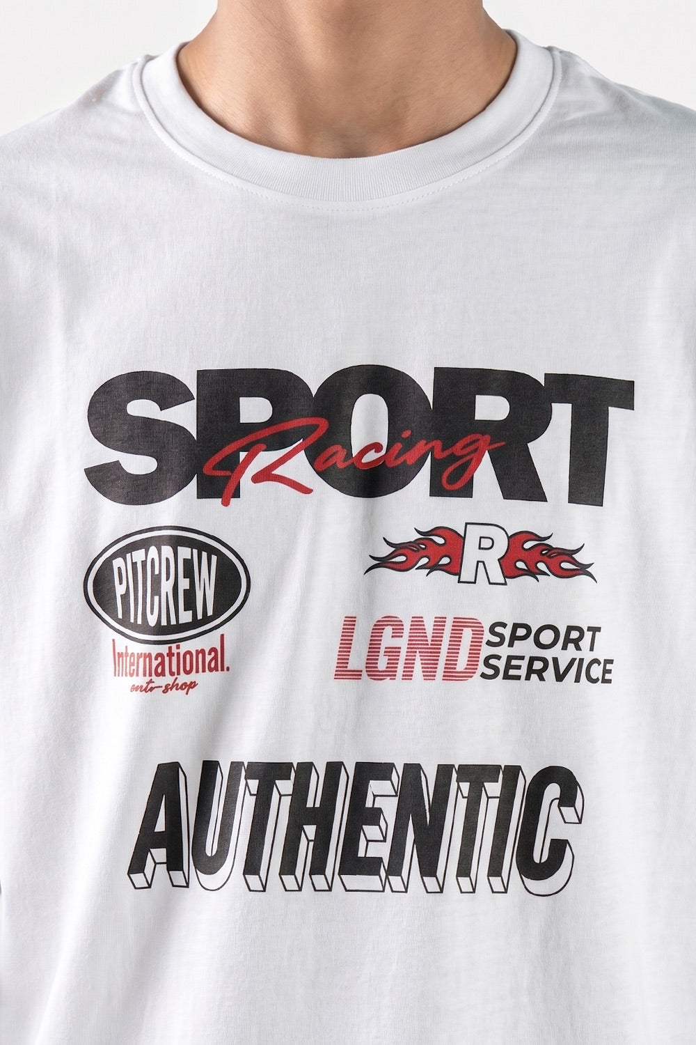 Men's Racing Oversized Tee