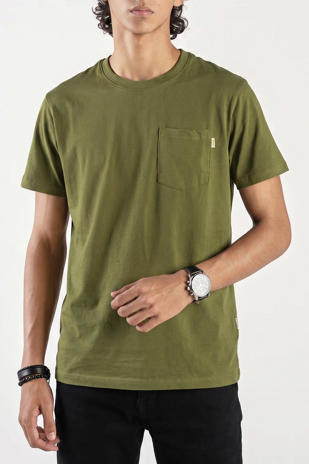 Men's Olive Drab Pocket Tee