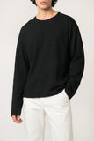 Black Motivational Graphic Long Sleeve Tee