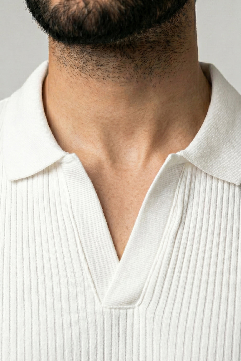 JOHNNY COLLAR TEXTURED POLO
