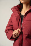 Maroon Puffer Jacket