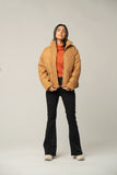 Camel Puffer Jacket