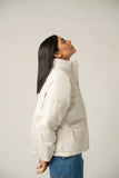 White Puffer Jacket