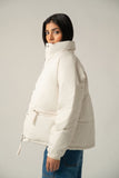 White Puffer Jacket