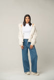 White Puffer Jacket